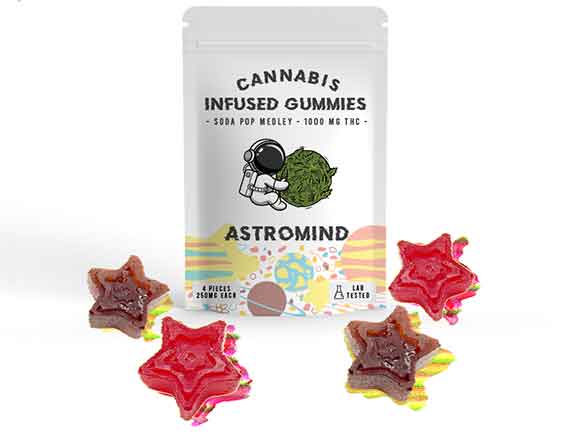 Soda Pop Medley Flavour | 1000mg THC | AstroMind Edibles